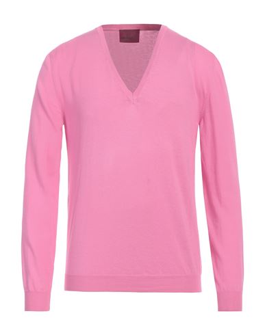 Shop Capsule Knit Man Sweater Pink Size S Cotton