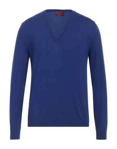 Shop Capsule Knit Man Sweater Blue Size Xl Cotton