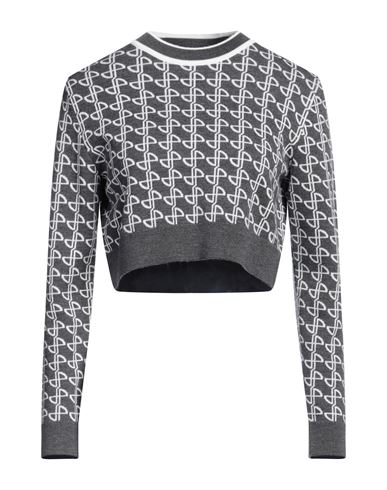Shop Patou Woman Sweater Grey Size L Merino Wool