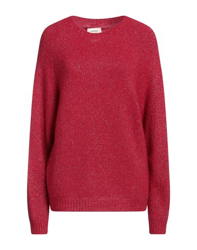 Shop Ottod'ame Woman Sweater Red Size 10 Polyamide, Synthetic Fibers, Wool, Alpaca Wool, Elastane