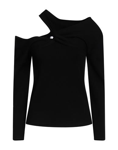 NENETTE NENETTE WOMAN SWEATER BLACK SIZE L VISCOSE, POLYESTER 