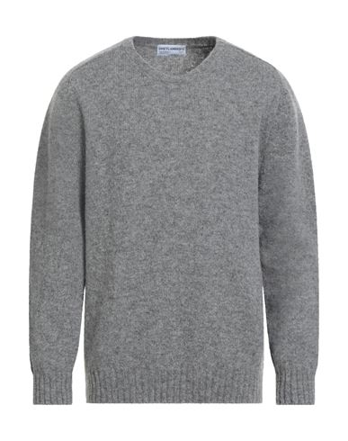 SHETLANDER'S SHETLANDER'S MAN SWEATER GREY SIZE 44 VIRGIN WOOL 