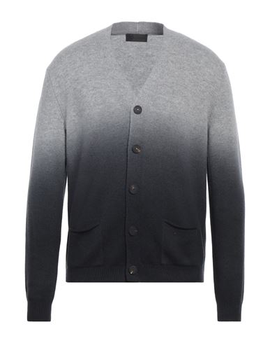Shop Iris Von Arnim Man Cardigan Grey Size L Cashmere
