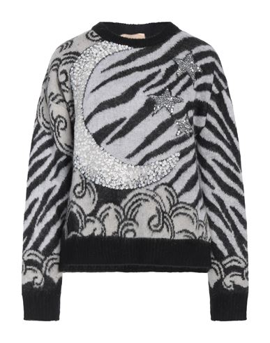 Shop Aniye By Woman Sweater Black Size L Acrylic, Polyamide, Mohair Wool