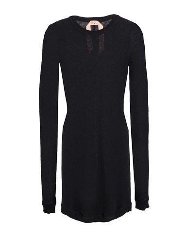 Shop N°21 Woman Sweater Black Size 6 Polyamide, Alpaca Wool, Wool