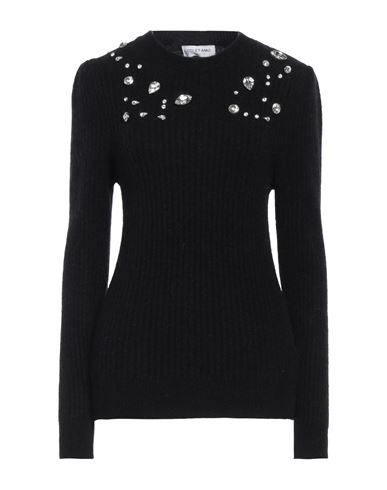 Shop Odi Et Amo Woman Sweater Black Size 4 Acrylic, Polyamide, Mohair Wool, Wool, Elastane