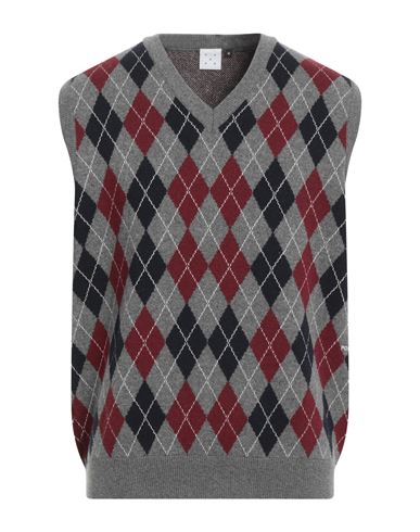Shop Pop Trading Company Pop Trading Company Man Sweater Lead Size Xl Wool, Polyamide, Cotton