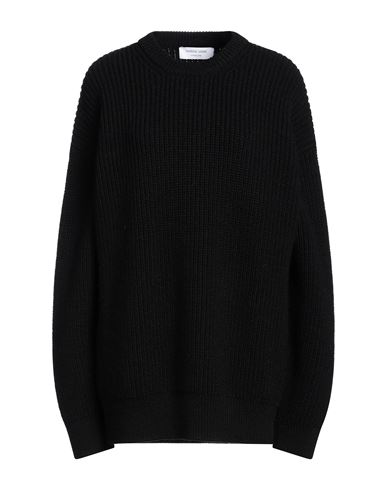 Shop Marine Serre Woman Sweater Black Size L Wool, Polyamide