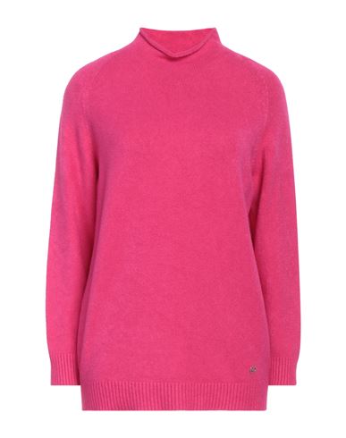 Please Woman Sweater Fuchsia Size Onesize Viscose, Polyester, Polyamide In Pink