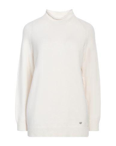 Please Woman Sweater Ivory Size Onesize Viscose, Polyester, Polyamide In White