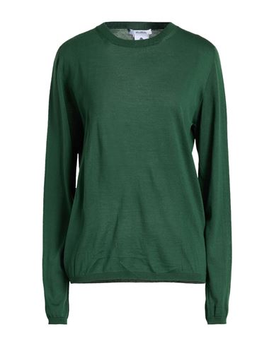 Max Mara Woman Sweater Dark Green Size Xl Virgin Wool