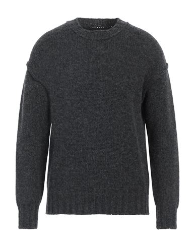 Shop Isabel Benenato Man Sweater Grey Size M Virgin Wool