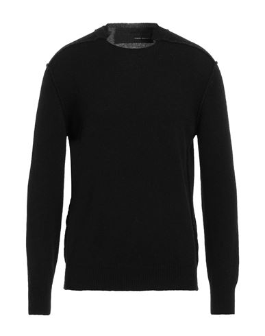 Shop Isabel Benenato Man Sweater Black Size L Alpaca Wool, Polyamide
