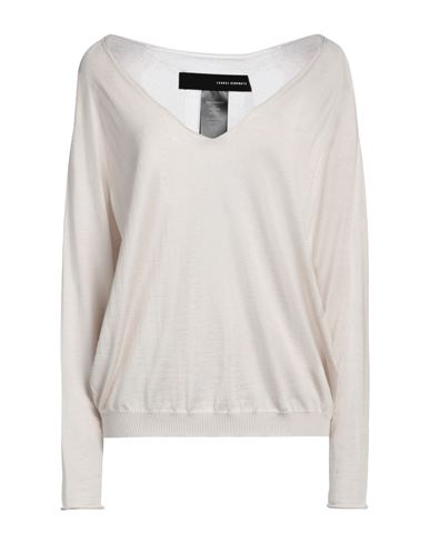 Shop Isabel Benenato Woman Sweater Beige Size 4 Cashmere, Silk
