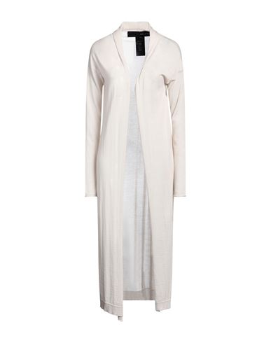 Shop Isabel Benenato Woman Cardigan Off White Size 4 Cashmere, Silk
