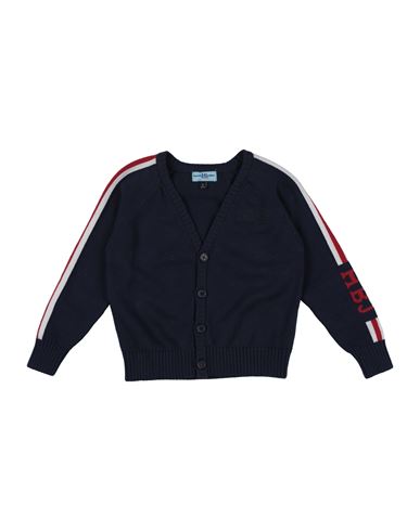 Harmont & Blaine Toddler Boy Cardigan Navy Size 6 Cotton In Navy Blue