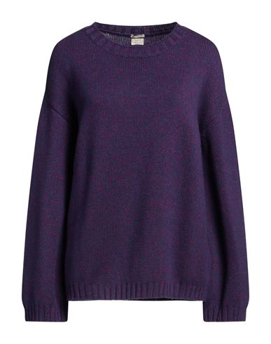Massimo Alba Woman Sweater Midnight Blue Size Xl Cashmere In Purple