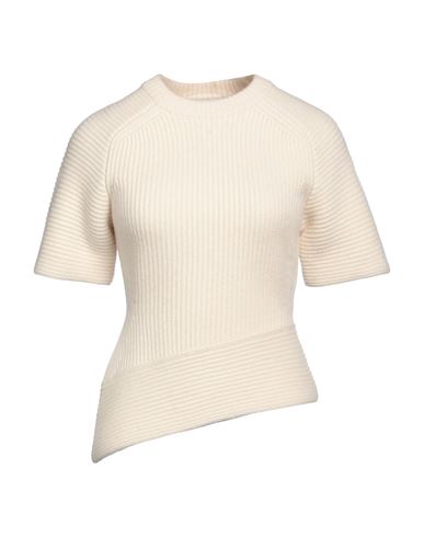 Shop Lvir Woman Sweater Ivory Size S Geelong Wool