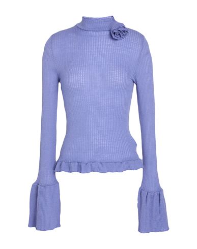 Rollkragenpullover Damen Violett 38 Damen
