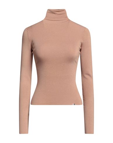 Rollkragenpullover Damen Sand 34 Damen