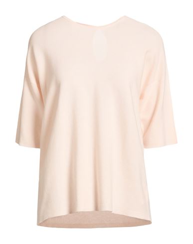 Gentryportofino Woman Sweater Light Pink Size 12 Cotton, Cashmere In Pink