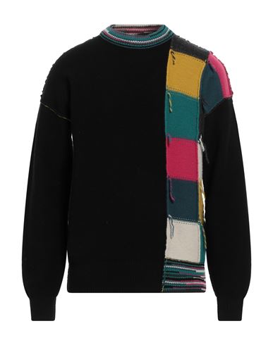 Shop Isabel Benenato Man Sweater Black Size M Virgin Wool