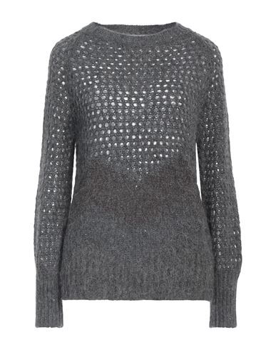 Shop Kangra Woman Sweater Lead Size 10 Wool, Polyester, Alpaca Wool, Polyamide In Grey