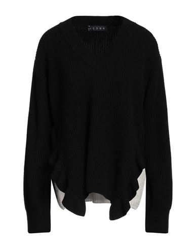 Shop Icona By Kaos Woman Sweater Black Size M Viscose, Polyamide, Wool, Cashmere