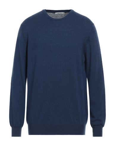 Shop Kangra Man Sweater Midnight Blue Size 46 Wool