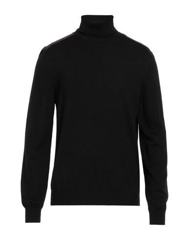 Rollkragenpullover Herren Schwarz S Herren