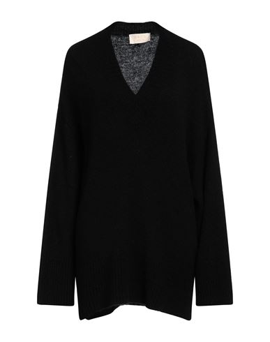 Shop Kaos Jeans Woman Sweater Black Size Xl Acrylic, Polyamide, Mohair Wool, Wool, Elastane