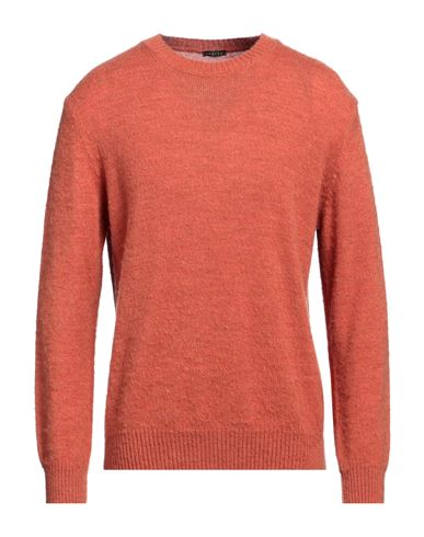 Shop Retois Man Sweater Orange Size Xxxl Acrylic, Merino Wool, Alpaca Wool