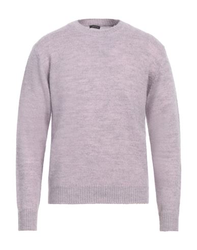 Shop Retois Man Sweater Lilac Size L Acrylic, Merino Wool, Alpaca Wool In Purple