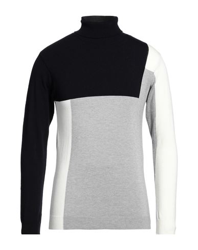 OFFICINE DEL CASHMERE OFFICINE DEL CASHMERE MAN TURTLENECK MIDNIGHT BLUE SIZE XXL POLYACRYLIC, MERINO WOOL, POLYAMIDE, ELA 