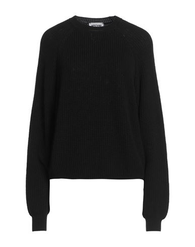 Moschino Jeans Woman Sweater Black Size L Polyamide, Viscose, Wool, Cashmere In Black