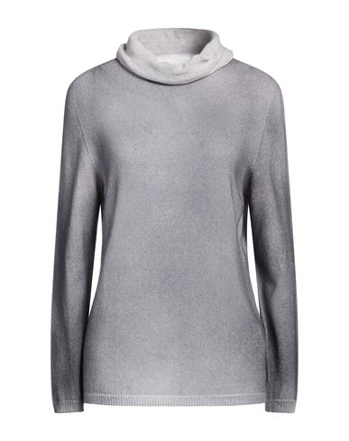 Shop Arovescio Woman Turtleneck Grey Size 10 Cashmere