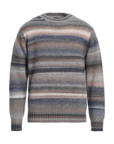 Retois Man Sweater Grey Size Xxl Wool, Acrylic In Multi