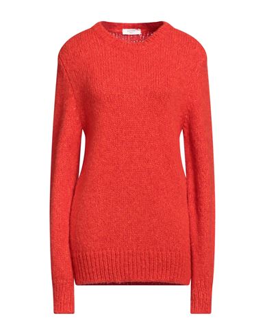 Become Woman Sweater Orange Size 14 Acrylic, Wool, Synthetic Fibers, Mohair Wool, Alpaca Wool In Orange
