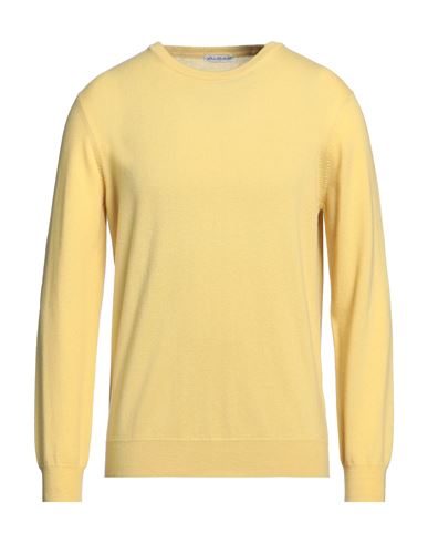 Albas Man Sweater Yellow Size 42 Wool