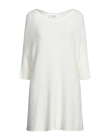 Sandro Ferrone Woman Sweater Off White Size L Acrylic, Polyamide, Wool, Elastane