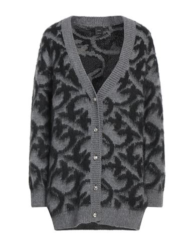 Shop Pinko Woman Cardigan Grey Size M Acrylic, Wool, Polyamide, Alpaca Wool