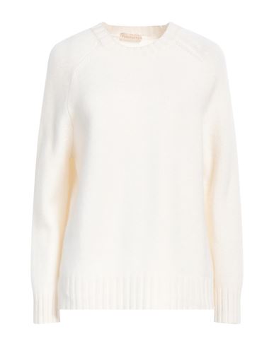 Shop Purotatto Woman Sweater Ivory Size 10 Cashmere In White