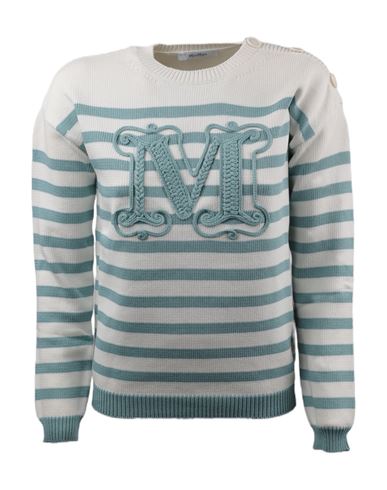 Shop Max Mara Pullover Woman Sweater Light Green Size L Cotton