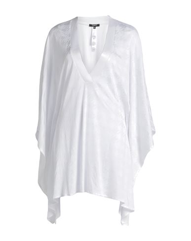 Balmain Woman Cover-up White Size S/m Viscose, Cotton In White