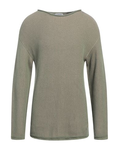 Dondup Man Sweater Military Green Size 44 Cotton