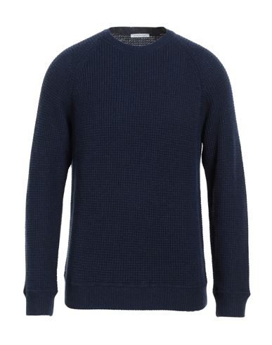 Simon Gray. Man Sweater Navy Blue Size 3xl Cashmere In Black
