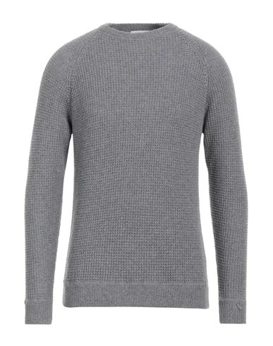 Shop Simon Gray. Man Sweater Grey Size L Cashmere