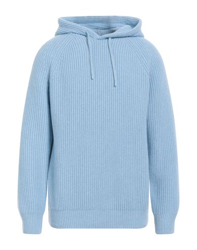 Simon Gray. Man Sweater Azure Size Xxl Cashmere In Blue