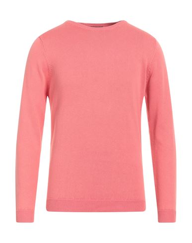 Aquascutum Man Sweater Coral Size Xxl Cotton In Pink