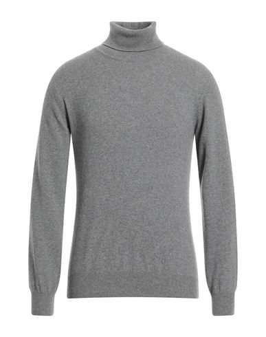 Simon Gray. Man Turtleneck Grey Size L Cashmere In Gray